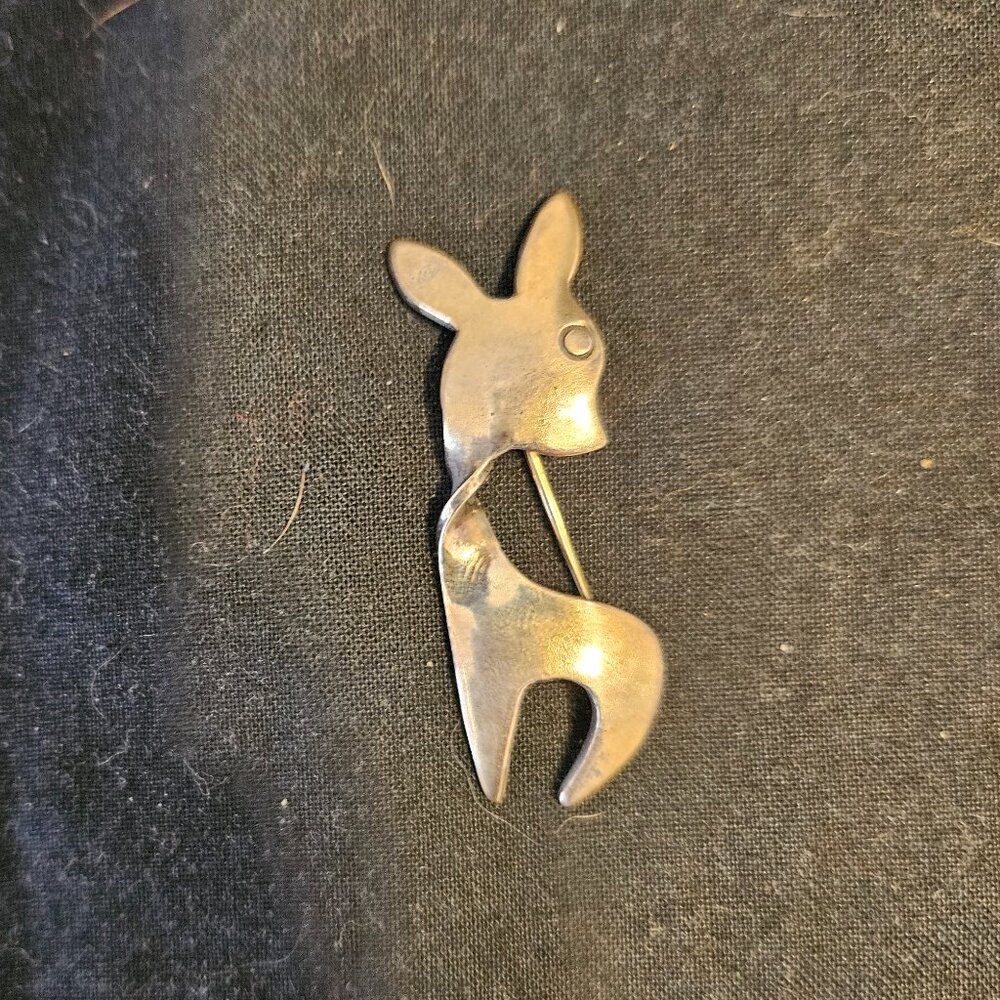 Vintage Maricela Tasco sterling silver pin